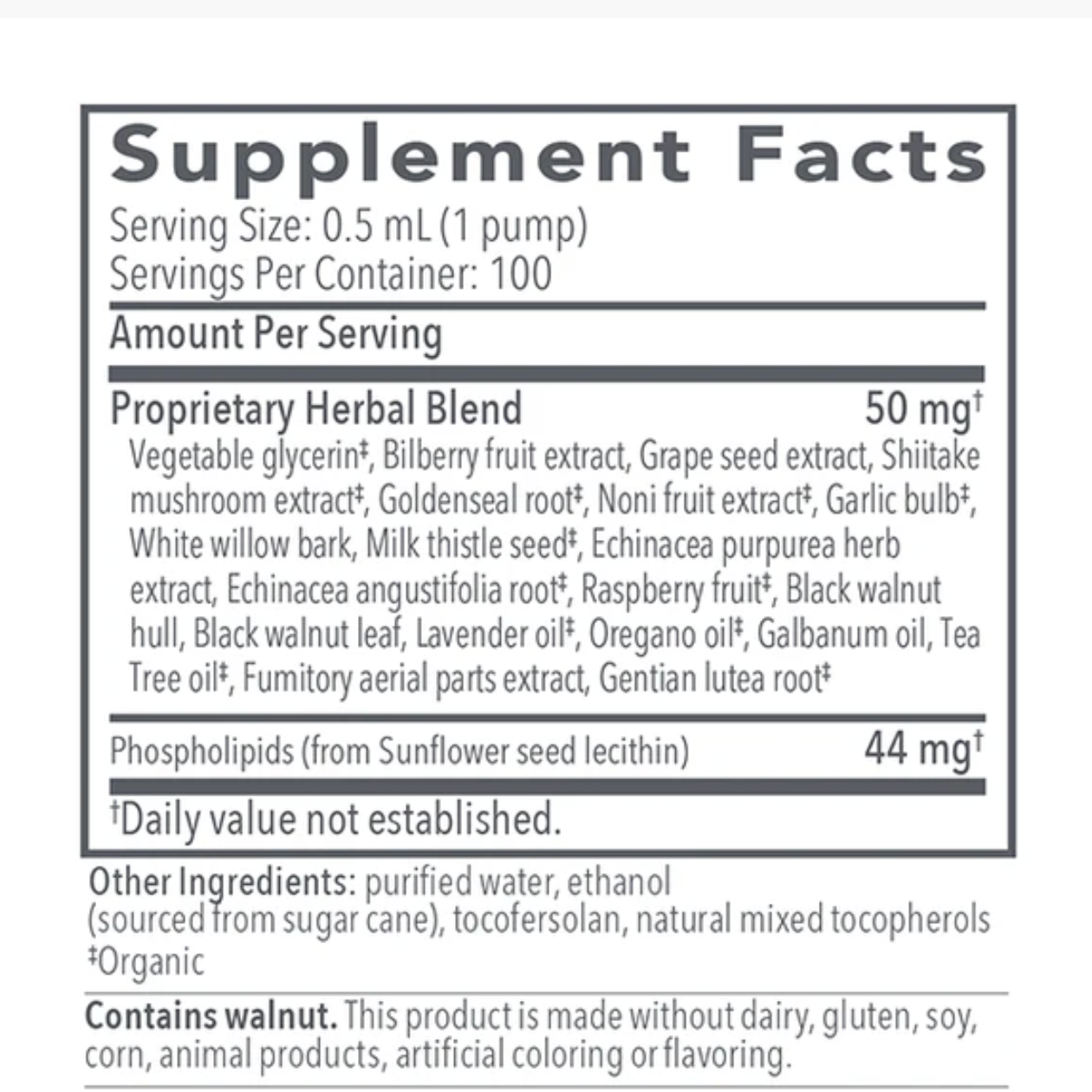 Biocidin Botanicals Biocidin LSF