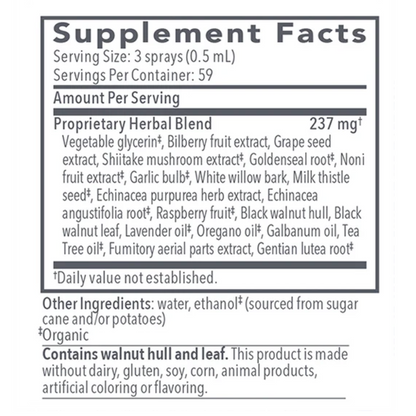 Biocidin Botanicals Biocidin Throat Spray