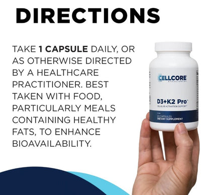 CellCore Biosciences D3+K2 Pro 60ct